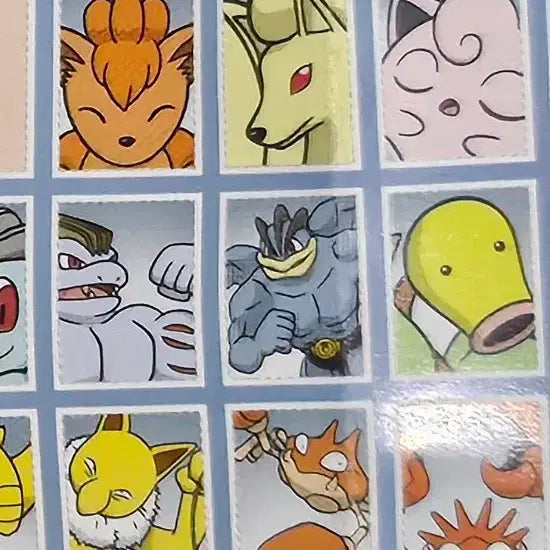 [BUNJANG] Pokemon Official Proof Photo Set 3rd Edition - Squirtle, Ninetales, Machamp, Kingler, Tauros (Sealed) / ( 미개봉 ) 포켓몬 증명사진 3탄 어니부기 라인 식스테일 괴력몬 크랩 켄타로스
