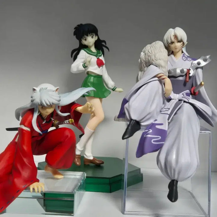 [BUNJANG] Inuyasha Sesshomaru Noodles Topper + Kagome Figure / 이누야샤 셋쇼마루 누들스토퍼 + 카고메 피규어