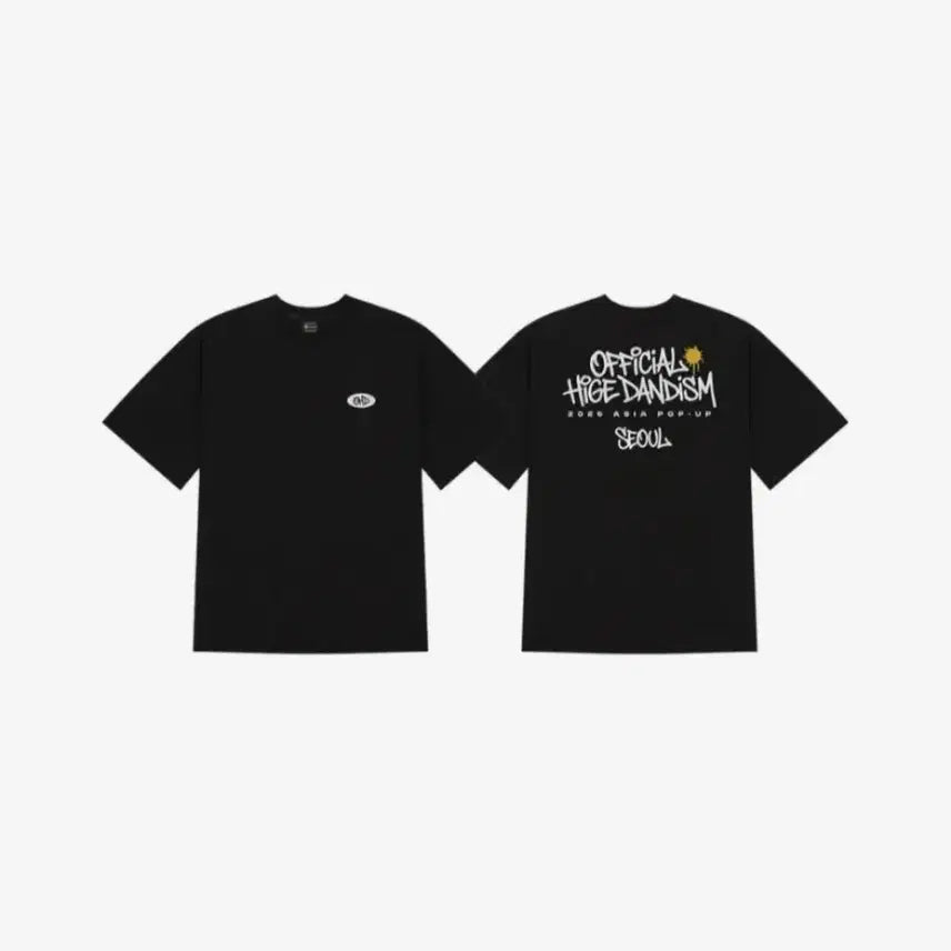 [BUNJANG] Official Hige Dandism Seoul Pop-up T-Shirt XL / 오피셜히게단디즘 서울 티셔츠 XL