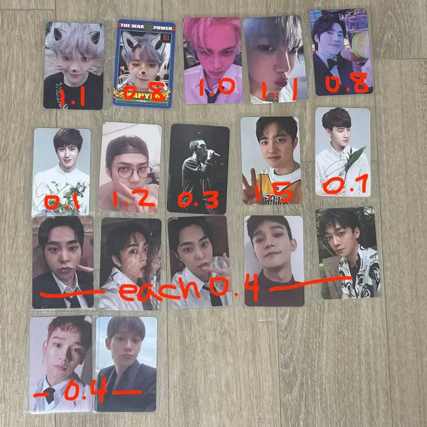 [BUNJANG] EXO D.O. Photocard / 디오 포카 귀얌잉