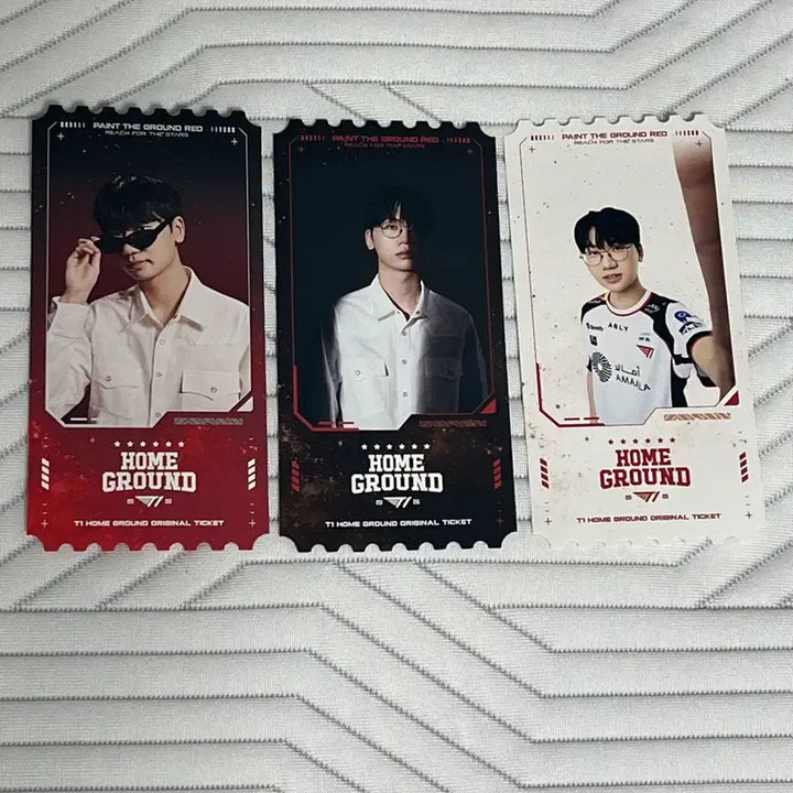 [BUNJANG] T1 Homeground Original Ticket Bundle Set (Doran) / 티원 홈그라운드 오리지널 티켓 3종 일괄 (도란)