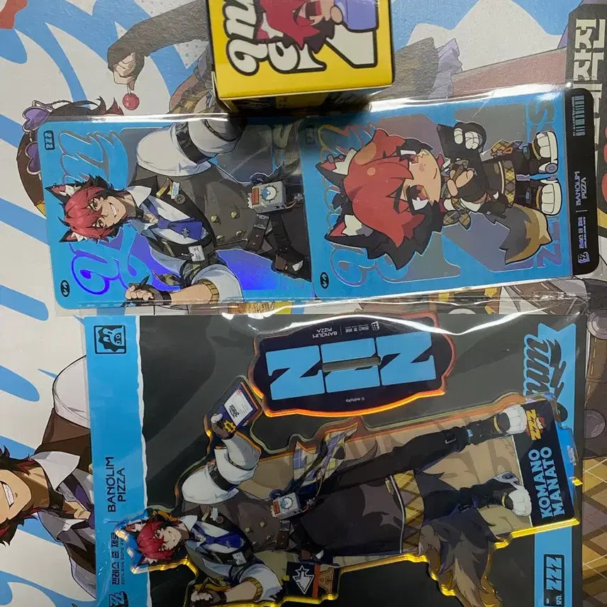 [BUNJANG] Zenless Zone Zero Manato Goods Full Set (Acrylic Stand + 2 Photocards + Keycap) / 젠존제 반올림 마나토 굿즈 풀세트 (아크릴 스탠드+포토카드2종+키캡) 젠레스 존 제로