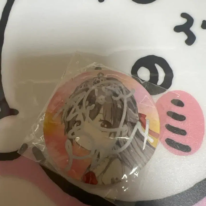 [BUNJANG] Mafumafu Autographed Can Badge / 우타이테 마후마후 친필 사인 캔뱃지 판매