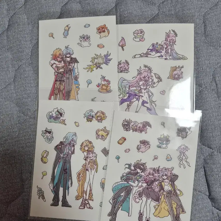 [BUNJANG] Star Rail Unofficial Stickers Bundle Set / ㅅㅊ님 스타레일 비공굿 스티커 원가양도