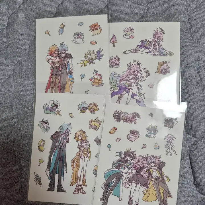 [BUNJANG] Star Rail Unofficial Stickers Bundle Set / ㅅㅊ님 스타레일 비공굿 스티커 원가양도