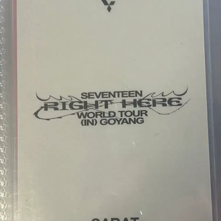 [BUNJANG] SEVENTEEN Mingyu Photocard Right Here World Tour Carat Zone / 세븐틴 민규 포카 판매