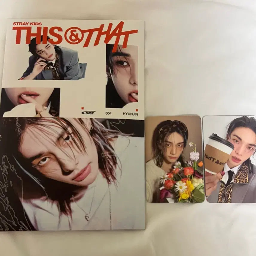 [BUNJANG] Stray Kids Hyunjin THIS&amp;THAT Individual Album Pre-order Photocard / 스트레이키즈 현진 THIS&amp;THAT 개인반 앨범 예판 포토카드