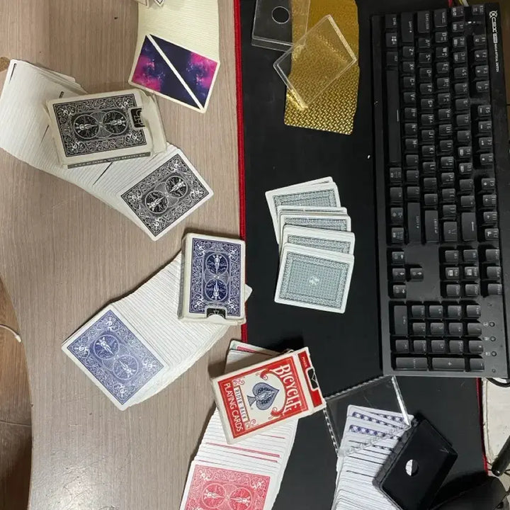 [BUNJANG] Trump Magic Card Bundle Set (7 types) / 트럼프 마술 카드 7종 일괄