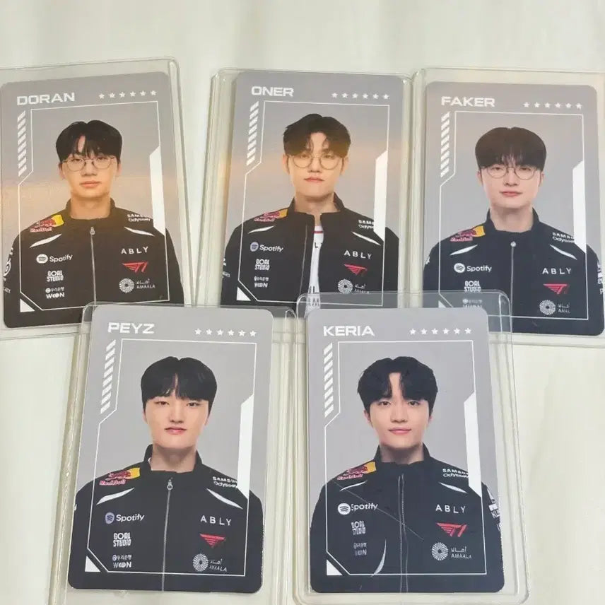 [BUNJANG] T1 Homeground Membership Bundle Set Photocard / 티원 홈그라운드 멤버십 포토카드 일괄 t1 homeground membership potocard set