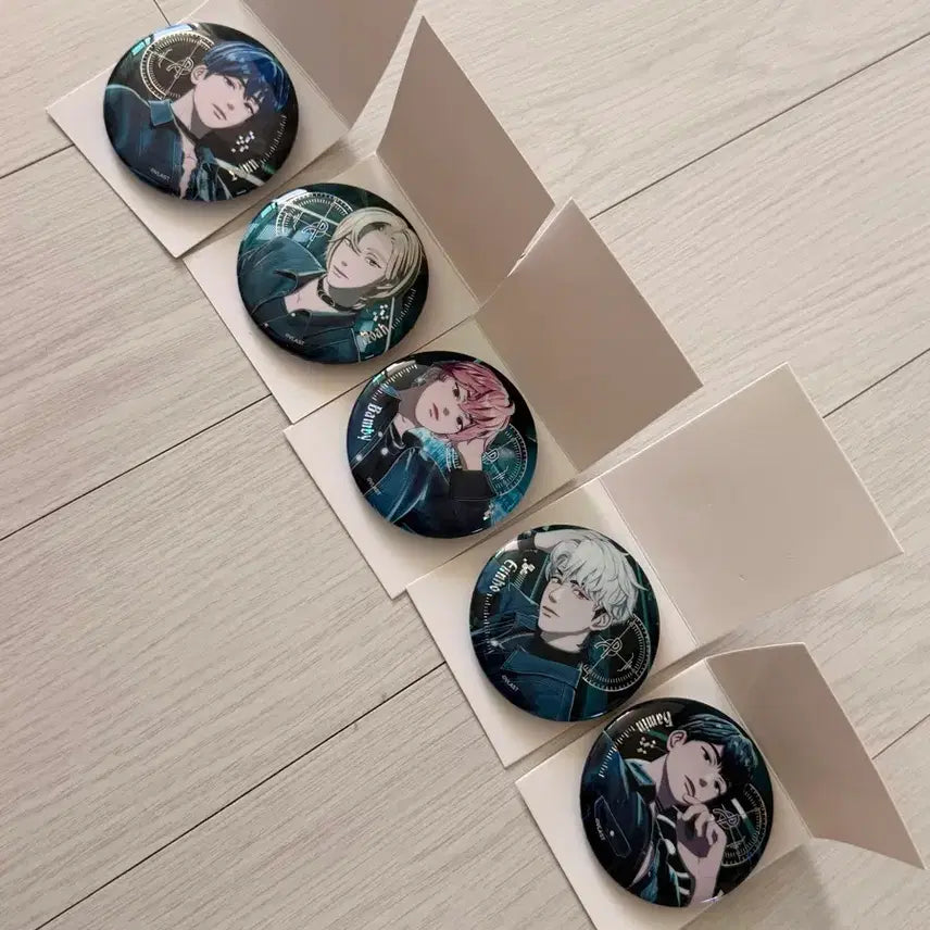 [BUNJANG] PLAVE Dash Can Badge Black Set / 플레이브 대쉬 캔뱃지 흑세트