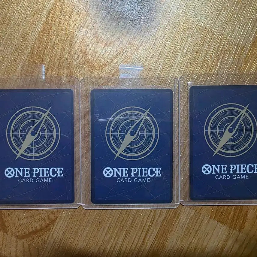 [BUNJANG] One Piece 3rd Anniversary Promo Card Set (Luffy, Ace, Sabo) / 원피스 3주년 프로모 카드