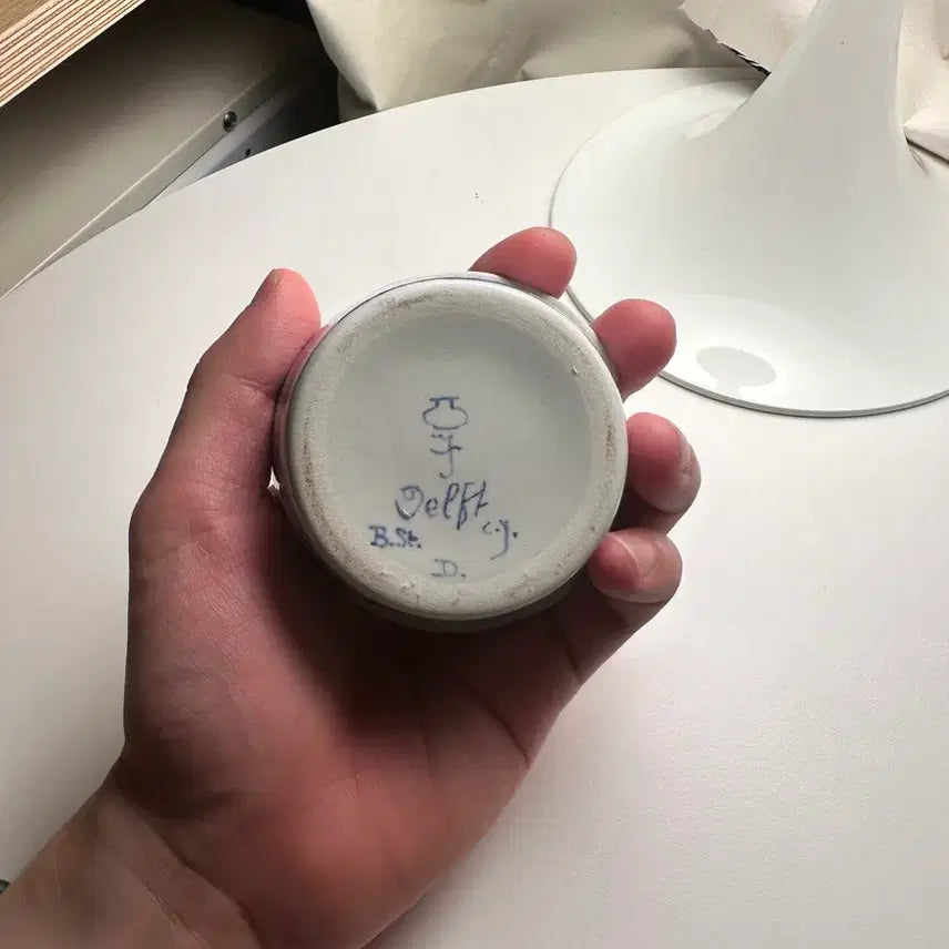 [BUNJANG] 1960s Royal Delft Vintage Butter Dish / Sugar Bowl / 1960s 로열 델프트 빈티지 버터 단지/슈가볼
