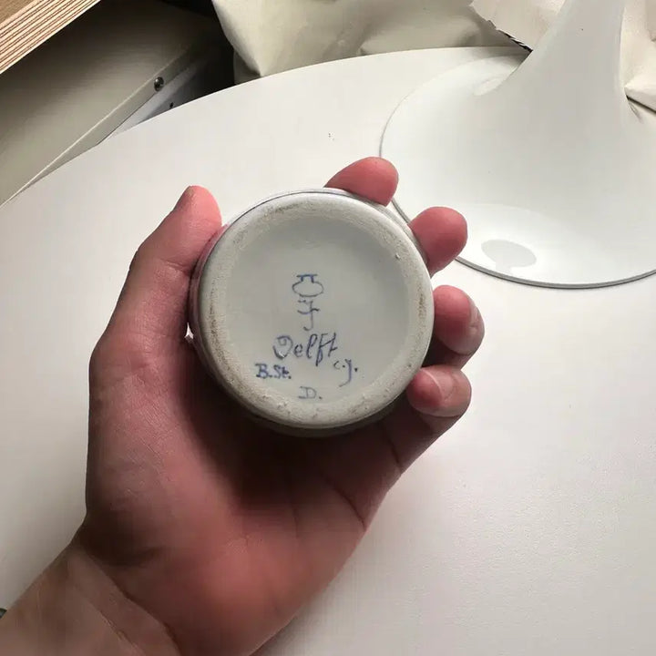 [BUNJANG] 1960s Royal Delft Vintage Butter Dish / Sugar Bowl / 1960s 로열 델프트 빈티지 버터 단지/슈가볼