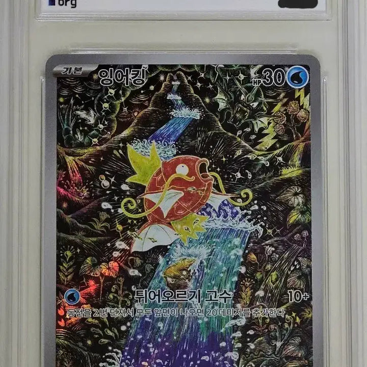 [BUNJANG] Pokemon Card Magikarp AR BRG 10 Graded / 포켓몬카드 신지칸다 잉어킹 AR BRG 10