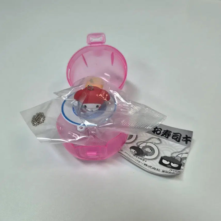 [BUNJANG] Sanrio My Melody Sushi Gachapon Keychain / 산리오 스시 초밥 키링 가챠 마이멜로디