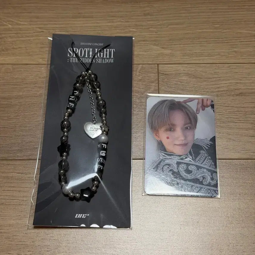 [BUNJANG] ONF 2024 Encore Concert Initial Beads Strap (Photocard Seungjun) / 온앤오프 24년 앙콘 이니셜 비즈 스트랩 (포카 승준)