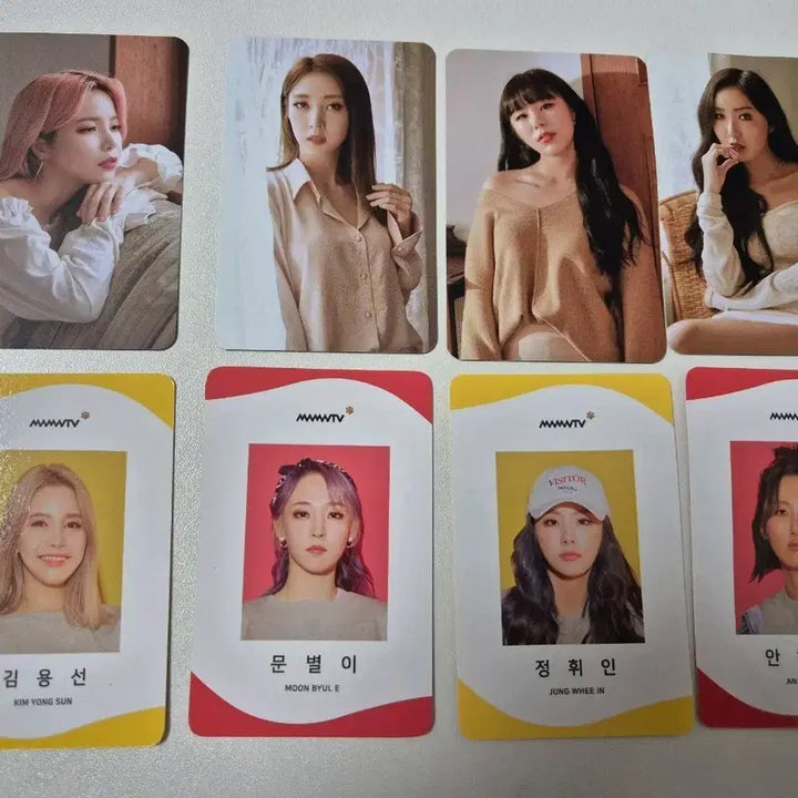[BUNJANG] Mamamoo INGA / Mamamoo TV Photocard Bundle Set / (무배) 마마무 INGA, 마마무TV 포토카드