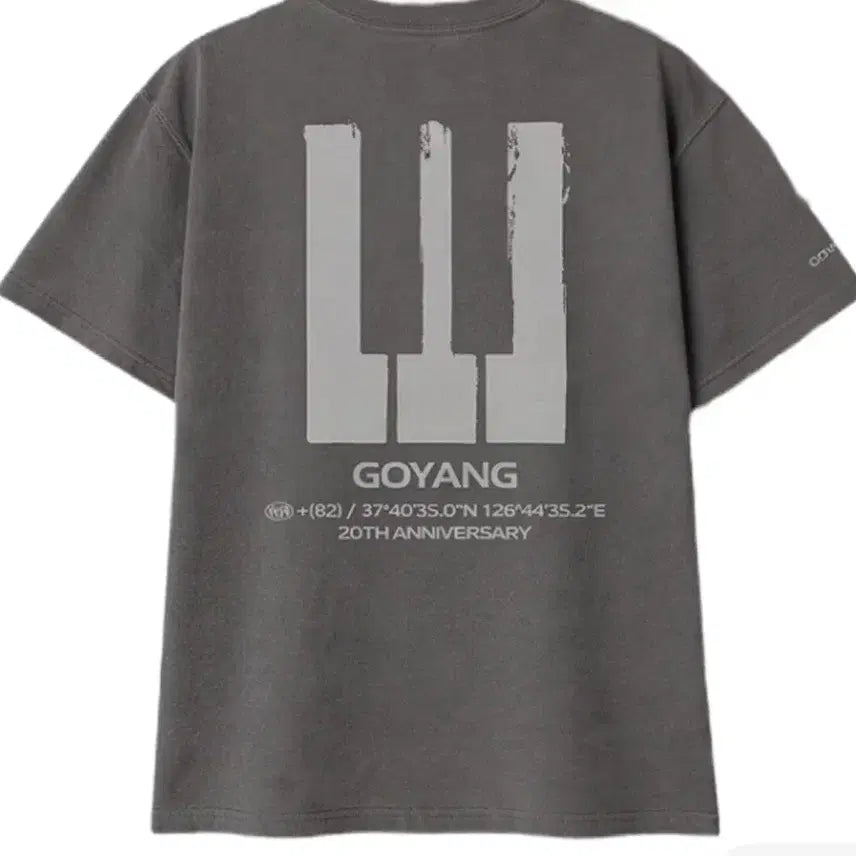 [BUNJANG] BIGBANG Cosmos T-Shirt Charcoal (M, XL) - Goyang Edition / XL 빅뱅 BIGBANG 콘서트 팝업 엠디 코스모스 티셔츠 차콜 - 고양 에디션
