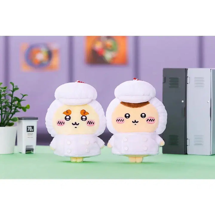 [BUNJANG] Chiikawa Restaurant Chef Mascot Kurimanju / 치이카와 레스토랑 키친 급식 주방장 마스코트 쿠리만쥬