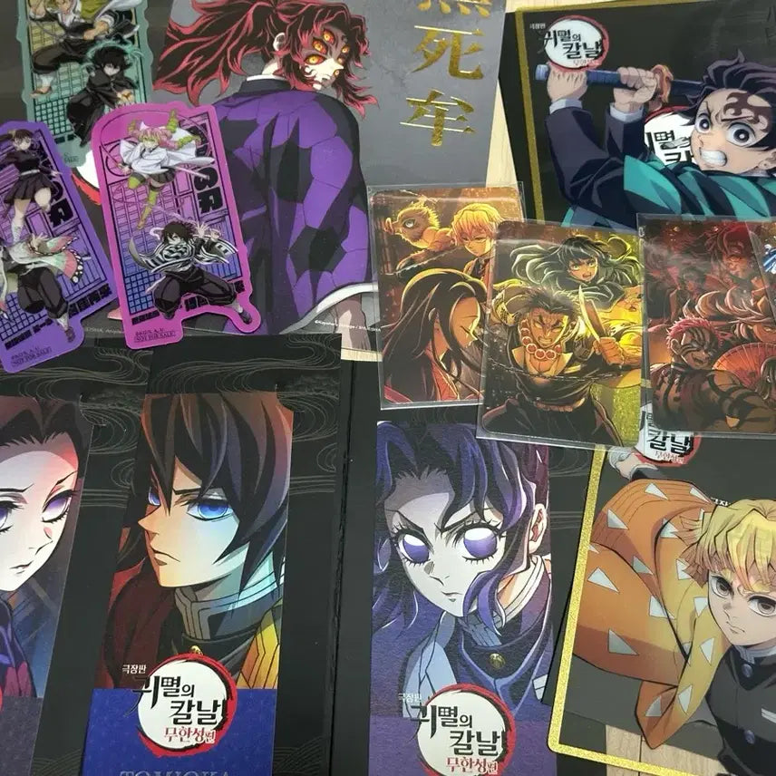 [BUNJANG] Demon Slayer: Swordsmith Village Arc Limited Edition Merchandise Bundle / 귀멸의 칼날 무한성편 무이치로, 기유, 시노부 등 특전 일괄 판매