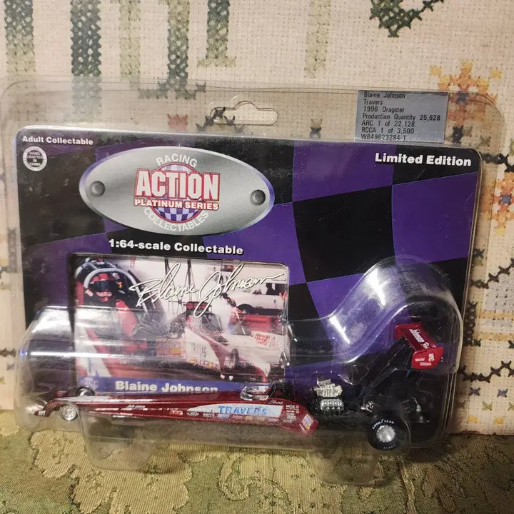 [BUNJANG] 1996 Blaine Johnson Travers Dragster Limited Edition Diecast / 1996 블레인 존슨(Blaine Johnson) 트래버스(Travers) 드래그스터&