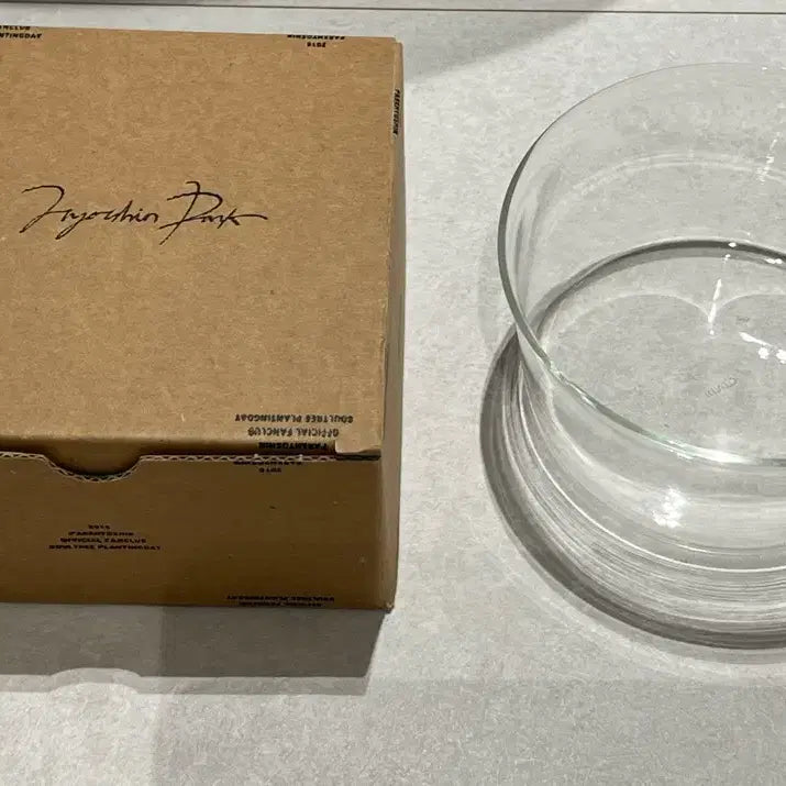 [BUNJANG] Park Hyo Shin 2016 KiNTO JAPAN Glass Bowl / 박효신 2016 굿즈 KiNTO JAPAN 볼 유리그릇 새상품