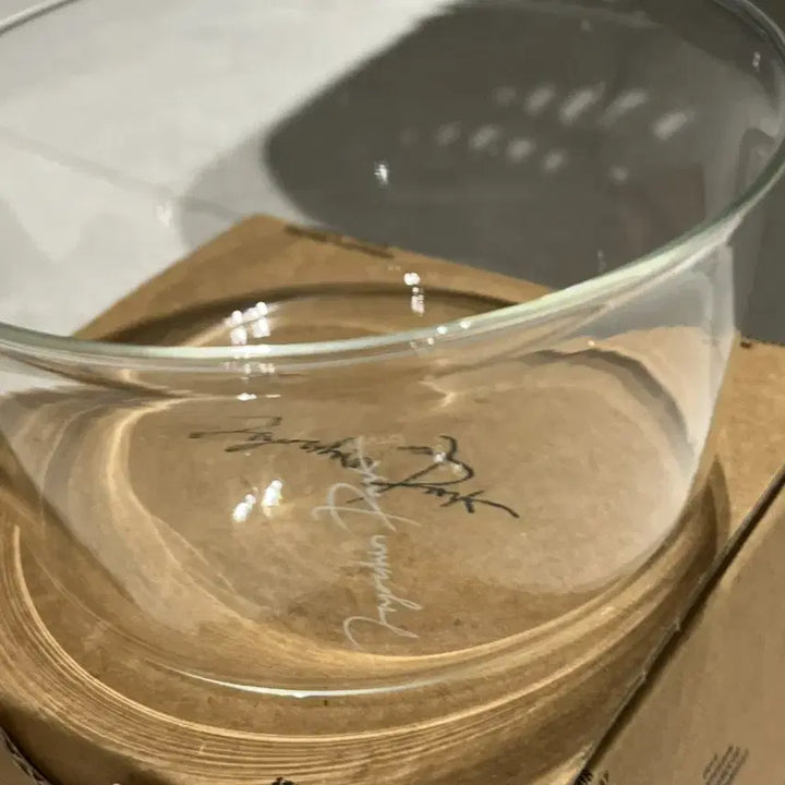 [BUNJANG] Park Hyo Shin 2016 KiNTO JAPAN Glass Bowl / 박효신 2016 굿즈 KiNTO JAPAN 볼 유리그릇 새상품