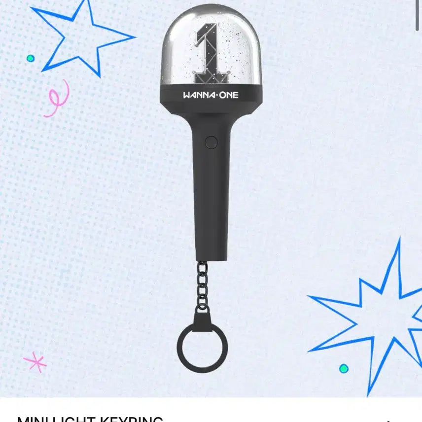 [BUNJANG] Wanna One Mini Lightstick Keyring / 워너원 미니 응원봉 키링 미니 너블봉