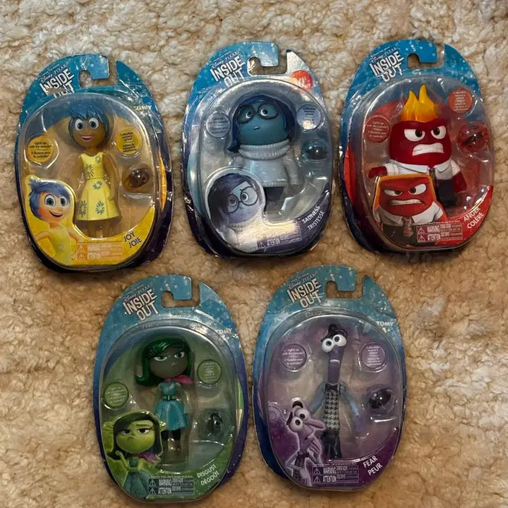[BUNJANG] Disney Inside Out Core Figure 5-Piece Set / 디즈니 인사이드 아웃 코어 피규어 5종 세트