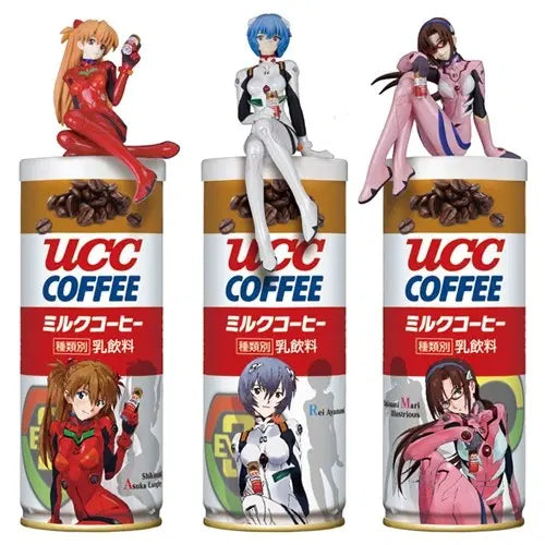 [BUNJANG] UCC Evangelion Collaboration Milk Coffee 250g Limited Edition Figure Set - Mari Makinami / UCC 에반게리온 콜라보 밀크커피 250g 한정 피규어 세트 마리 단품