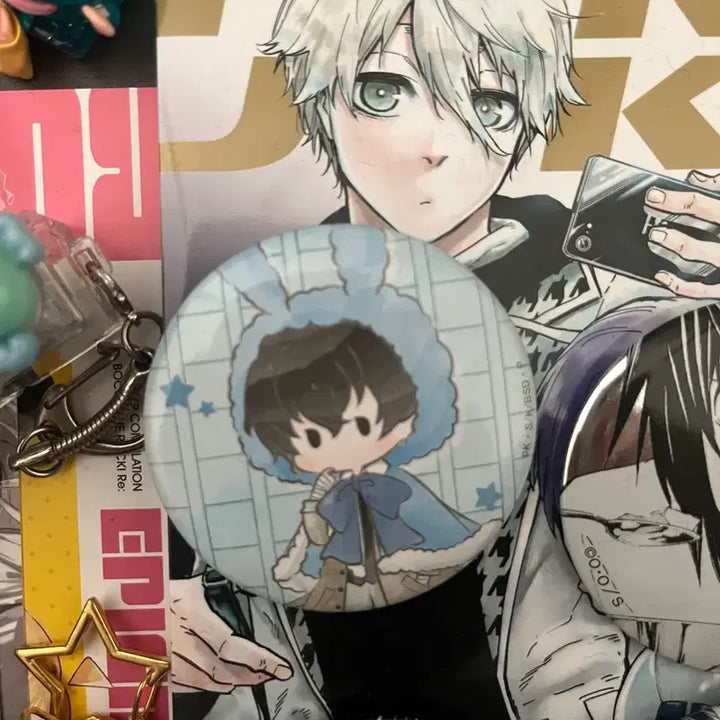 [BUNJANG] Bungo Stray Dogs Dazai Osamu Can Badge / 문스독 다자이 캔뱃지