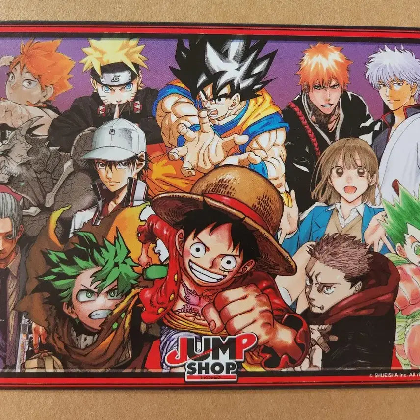 [BUNJANG] Jump Shop Seoul The Hyundai Seoul Exclusive Original Art Postcard Set / 기간 한정 점프샵 인 서울 더현대서울 한정 특전 원화 엽서 하이큐 나루토 드래곤볼 블리치 은혼 괴수8호 테니스의 왕자 원피스 나히아 주술회전 사카모토데이즈 헌터헌터