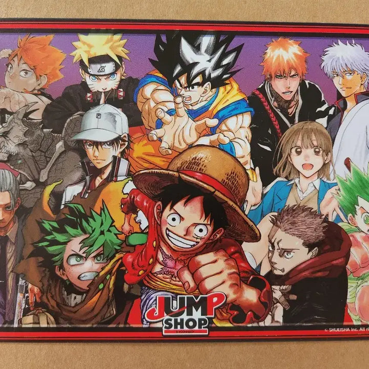 [BUNJANG] Jump Shop Seoul The Hyundai Seoul Exclusive Original Art Postcard Set / 기간 한정 점프샵 인 서울 더현대서울 한정 특전 원화 엽서 하이큐 나루토 드래곤볼 블리치 은혼 괴수8호 테니스의 왕자 원피스 나히아 주술회전 사카모토데이즈 헌터헌터