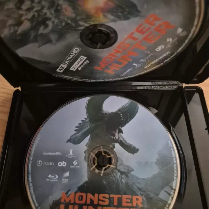 [BUNJANG] Monster Hunter 4K UHD Blu-ray Slipcase / 몬스터 헌터 4K 슬립케이스  블루레이