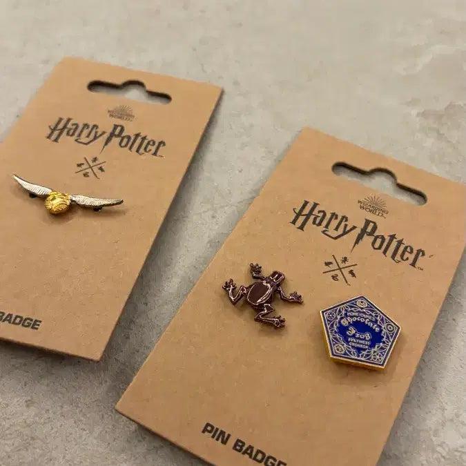 [BUNJANG] Harry Potter Official 3-Piece Pin Badge Set / 해리포터 정품 핀뱃지 3종 세트