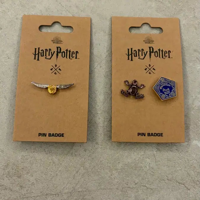 [BUNJANG] Harry Potter Official 3-Piece Pin Badge Set / 해리포터 정품 핀뱃지 3종 세트