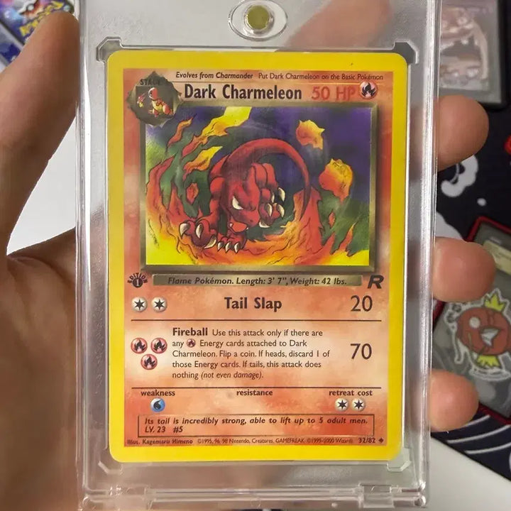 [BUNJANG] Pokemon Card Dark Charizard 1996 North American First Edition / 초판ㅣ포켓몬카드 다크 리자드 1996년 북미판