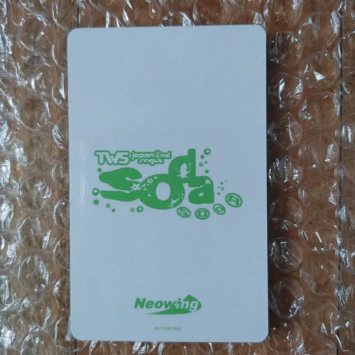 [BUNJANG] TWS SODA SODA NEO WAVE Shinyu Photocard / 현물) 투어스 소다소다 네오윙 신유 포카 양도