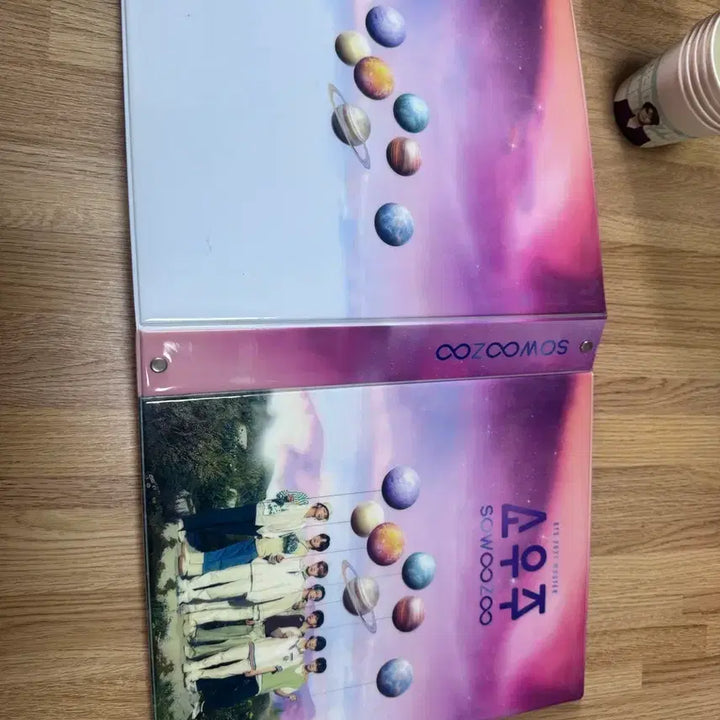 [BUNJANG] BTS Birthday Cup, Cup Holder, and Binder Set / 방탄소년단  BTS 생일 컵, 컵 홀더, 컵 홀더 바인더