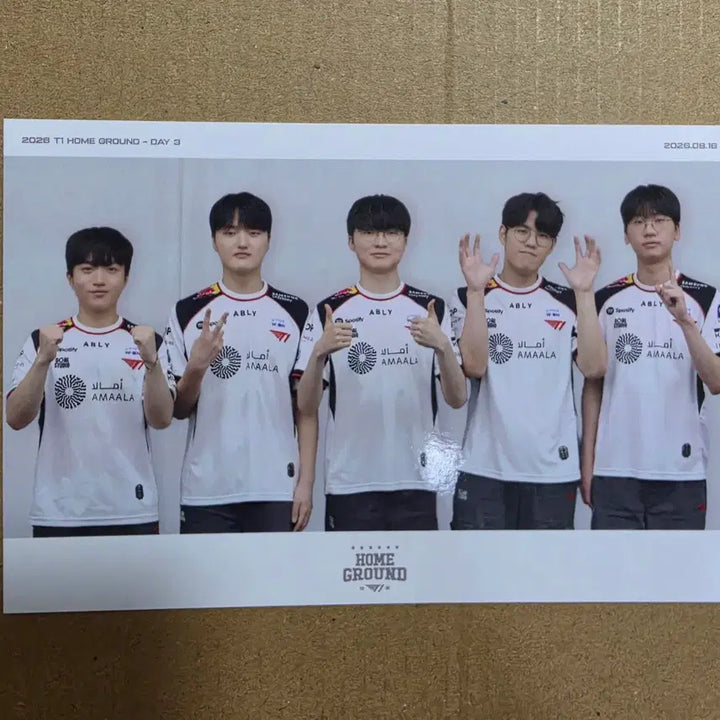 [BUNJANG] T1 Homeground Membership Day 3 Postcard / T1 홈그라운드 멤버십 3일차 엽서