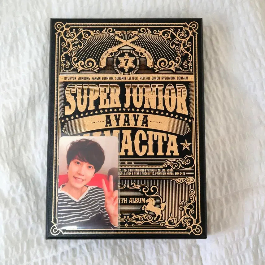 [BUNJANG] Super Junior Mamacita Album Kyuhyun Photocard / 슈퍼주니어 마마시타 앨범 규현 포카
