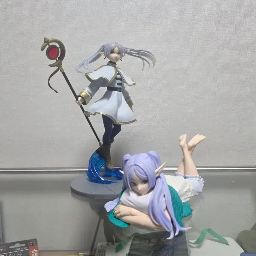 [BUNJANG] Frieren Figure Set (2 Types) / 프리렌 피규어 2종 세트