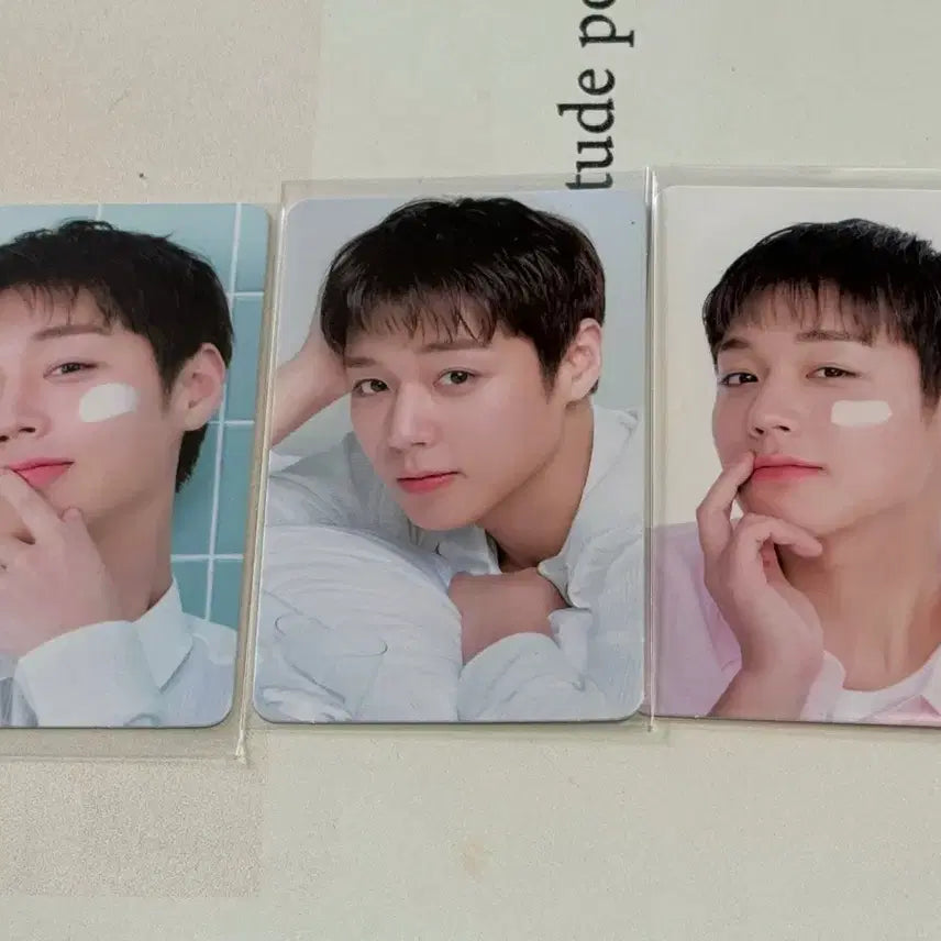 [BUNJANG] Park Ji Hoon Photocard Set (3 Types) / 박지훈 포카 3종