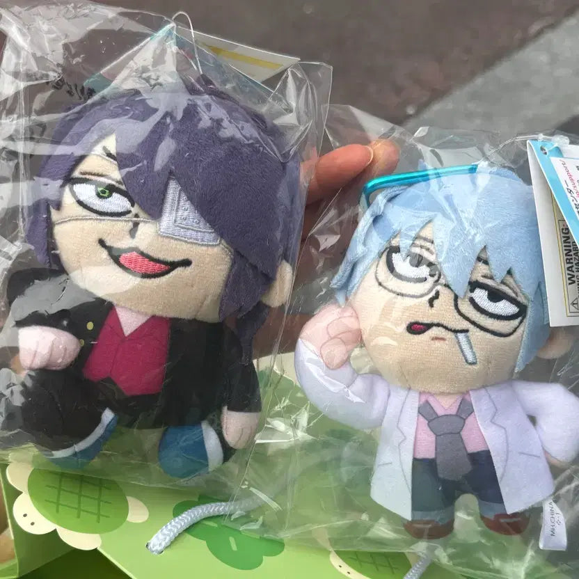[BUNJANG] Gintama Gintoki Takasugi Okawabukubu Plush Set / 은혼 긴토키 타카스기 오카와부쿠부 인형 일괄