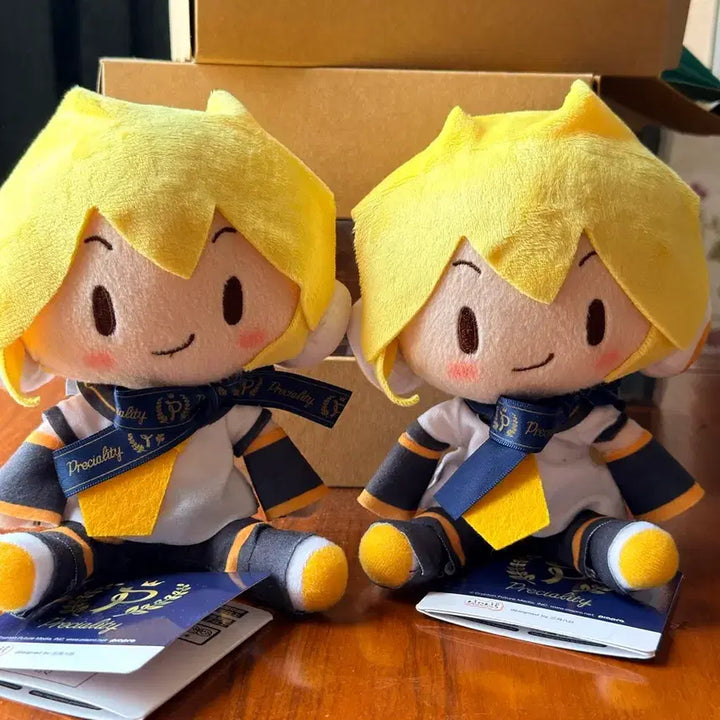 [BUNJANG] Kagamine Len Sega Official Plush Doll (16cm) / 미사용 카가미네 렌 세가 공식 누이 인형