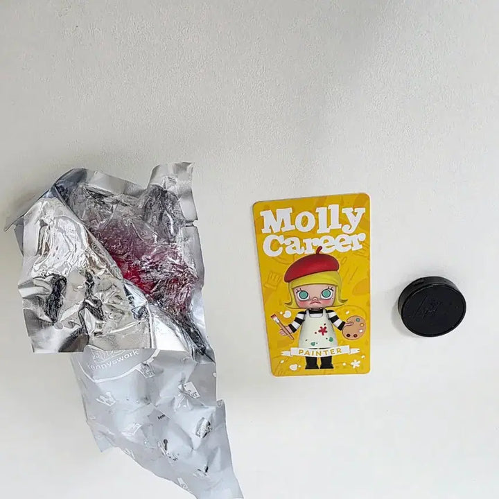 [BUNJANG] Molly Occupational Series Artist Figure (Sealed) / 사탕봉지 미개봉>>몰리 직업 시리즈 화가 피규어