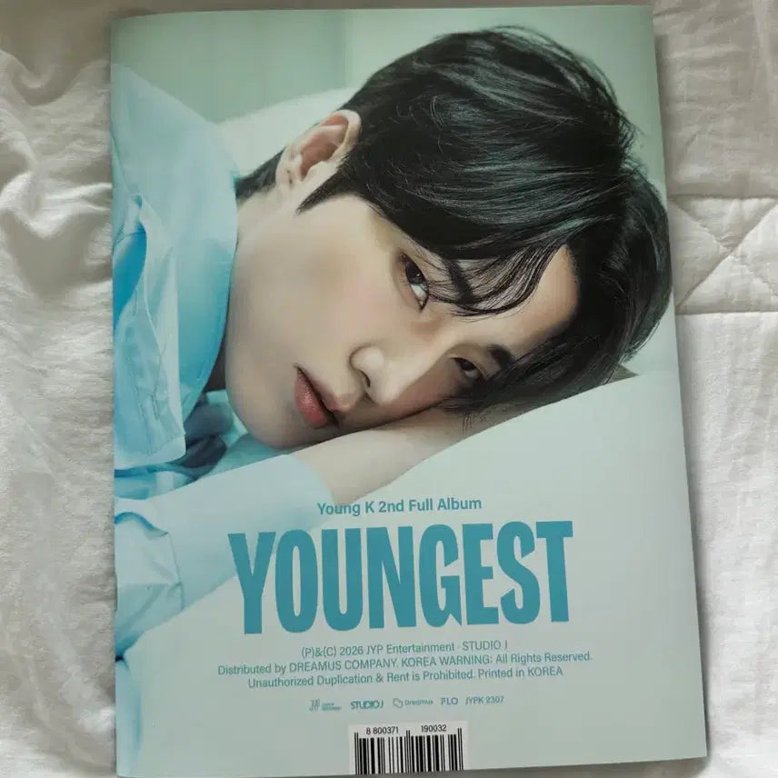 [BUNJANG] Young K 2nd Album YOUNGEST / 영케이 - YOUNGEST(사진 속 구성 only)