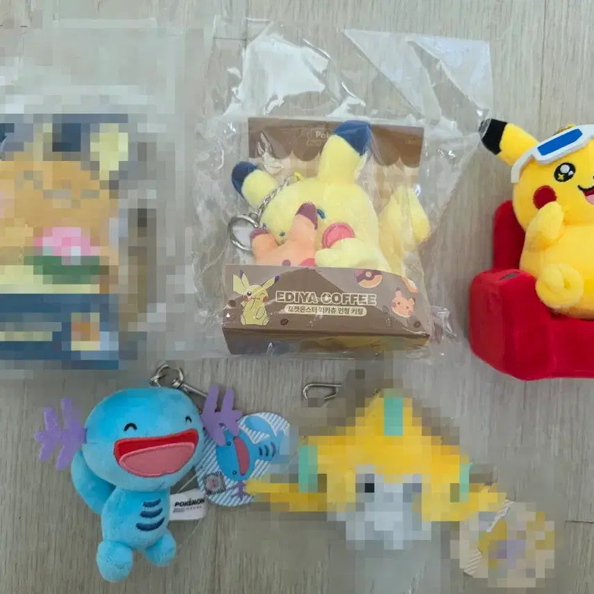 [BUNJANG] Pokemon Plush Keychain / 포켓몬 인형 키링 판매합니다