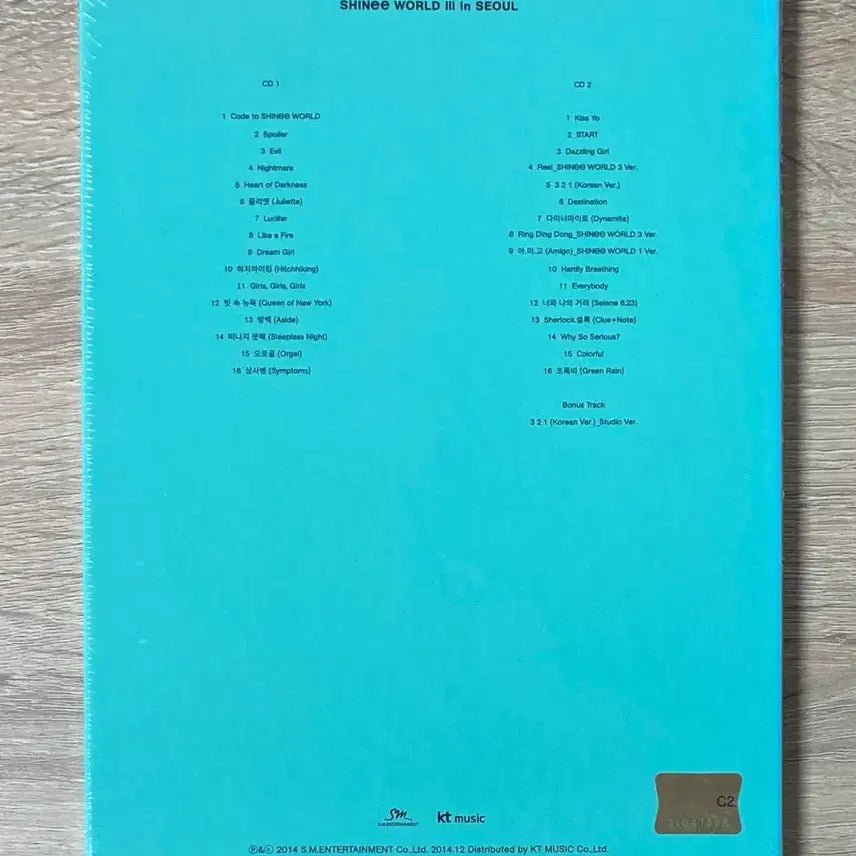 [BUNJANG] SHINee WORLD III in SEOUL Sealed CD / 샤이니SHINee WORLD III in SEOUL 미개봉 CD 판매