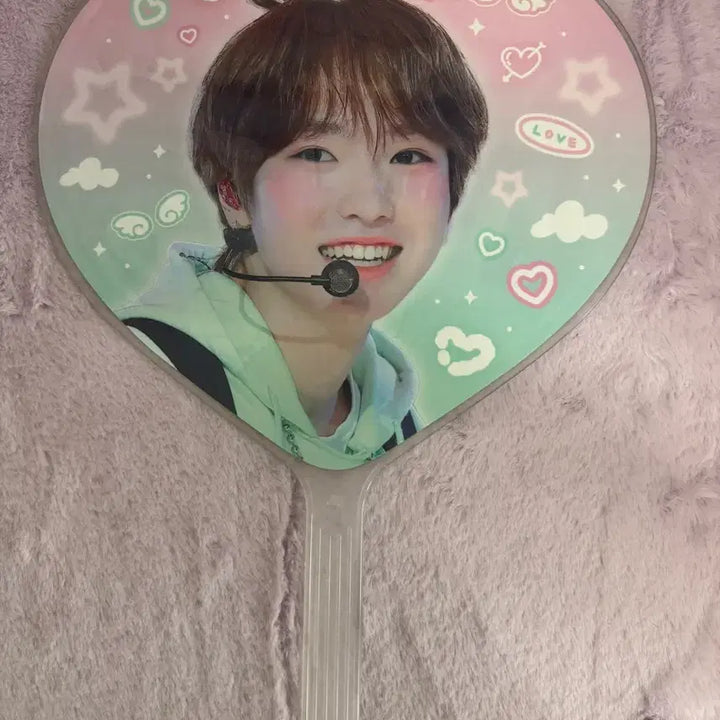 [BUNJANG] NCT WISH Sakurya Aing Fan / 사쿠야 아잉 우치와 nct wish 부채